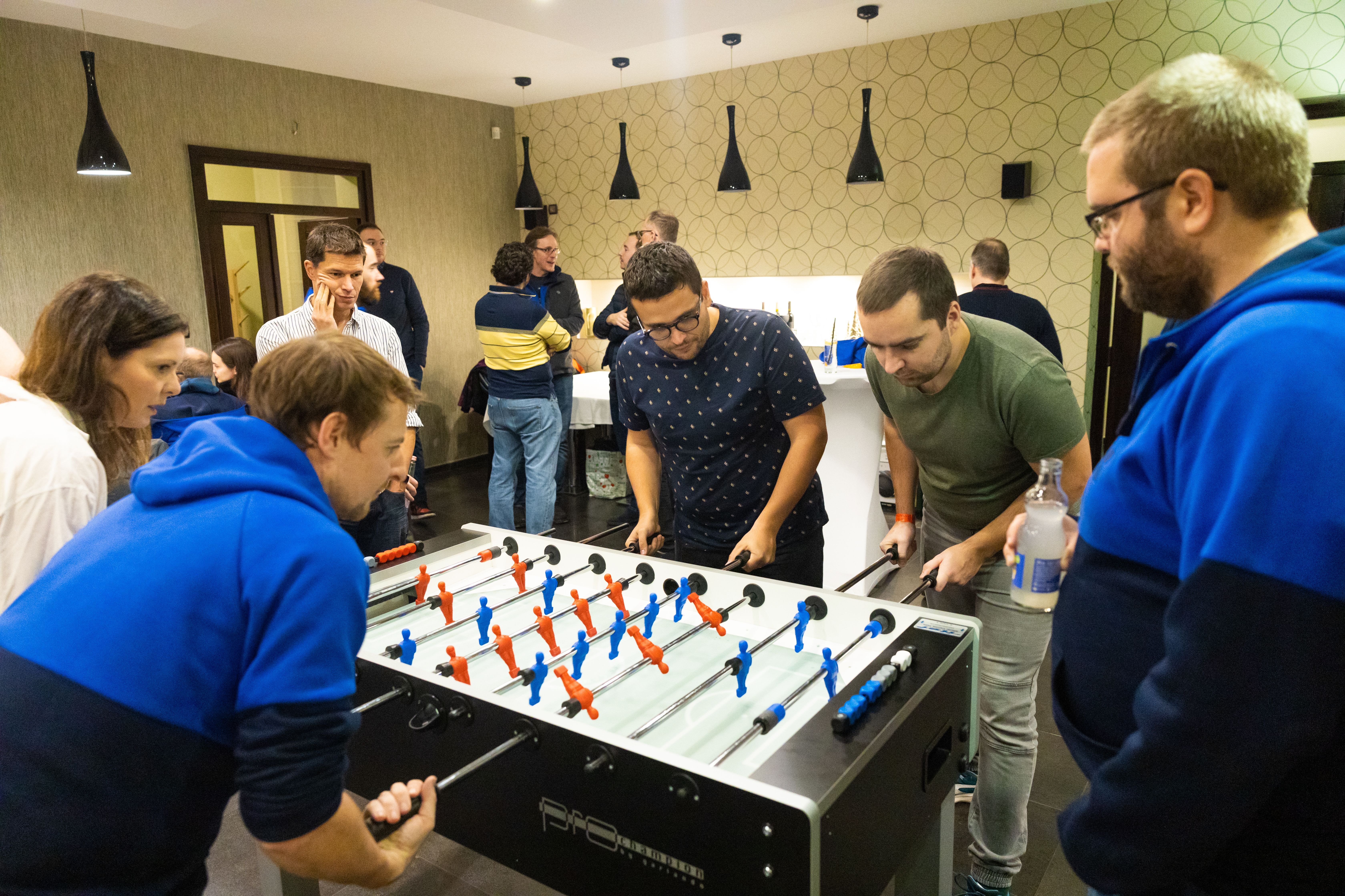 Table football competition